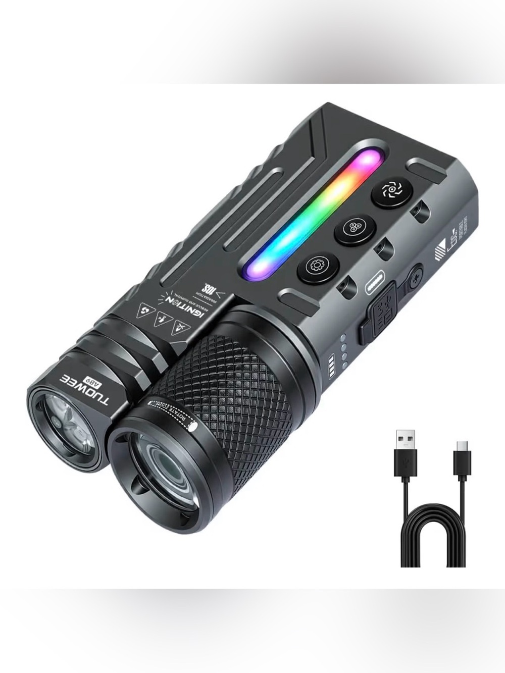 EDC Flat Flashlight,3500 Lumens - Picture 2 of 3